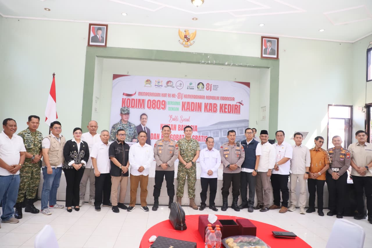 Kapolres Kediri Kota Hadiri Khitan Bahagia, 50 Anak Dapat Layanan Khitan Gratis