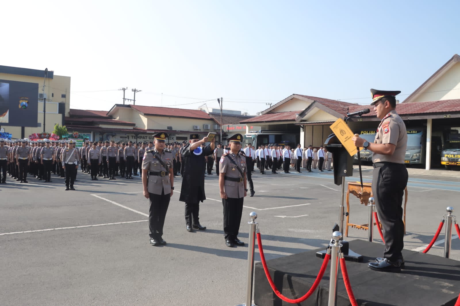 Kasatlantas Polres Kediri Berganti, AKP Fauzan Siap Perkuat Pelayanan