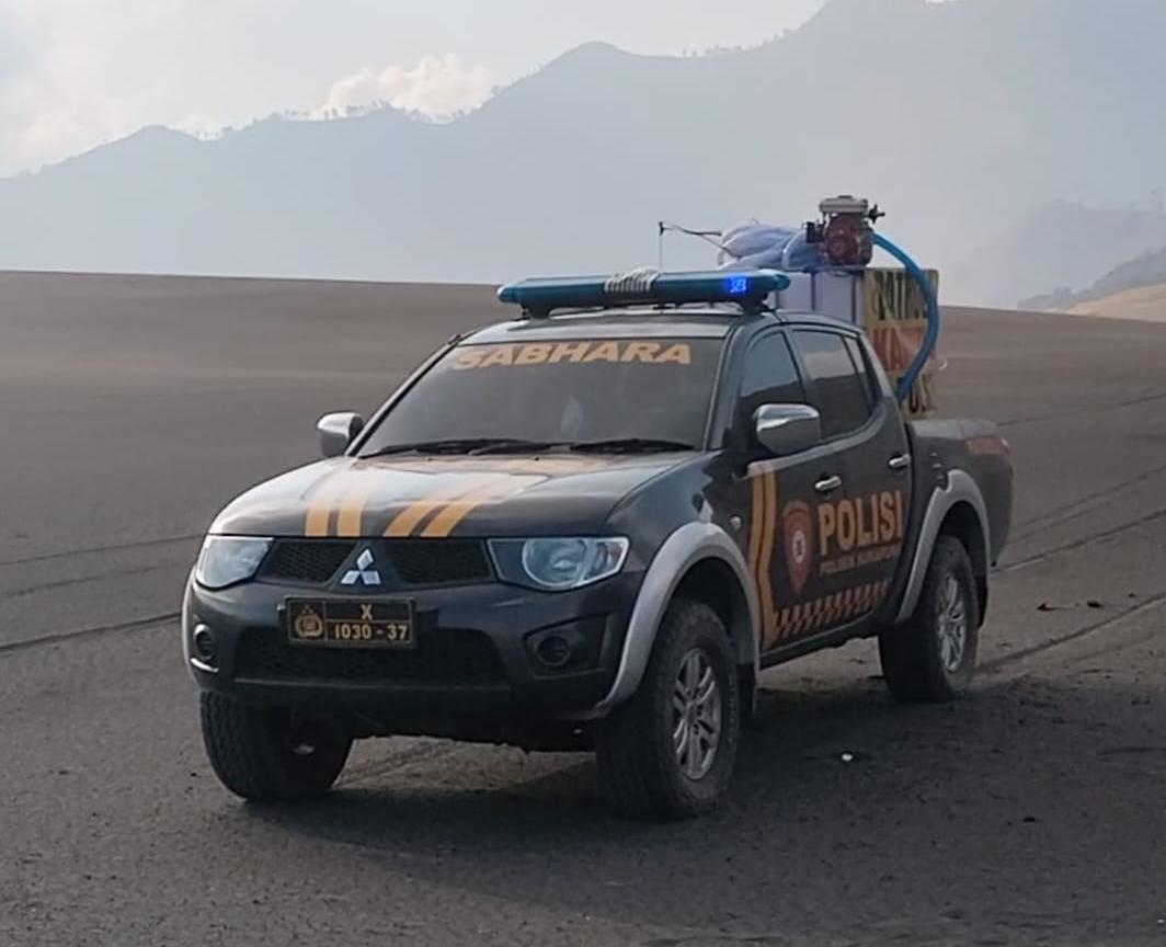 Cegah Karhutla, Polres Probolinggo Intensifkan Patroli di Kawasan Wisata Gunung Bromo