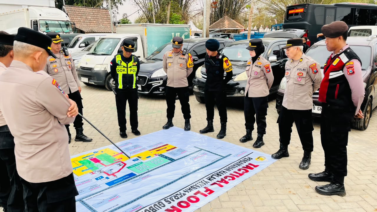 Jelang Konser Dewa 19 dan Letto, Polres Kediri Kota Matangkan Pengamanan