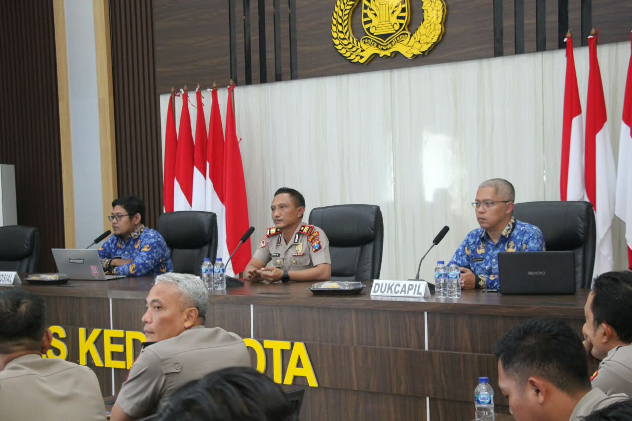Polres Kediri Kota Sosialisasikan Agen Perlinsos, Polisi Didorong Bantu Warga Akses Bantuan Sosial