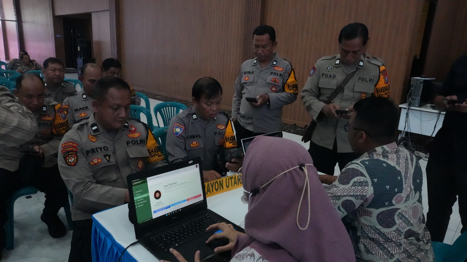 Polresta Sidoarjo Gandeng Dispendukcapil Bekali Bhabinkamtibmas Mekanisme IKD, Dukung Perlinsos