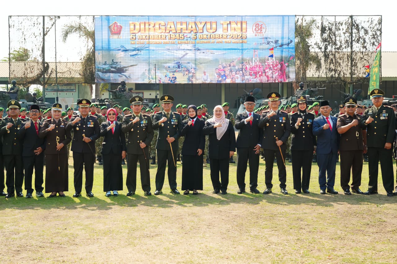 HUT ke-81 TNI, Dandim Kediri: TNI Akan Selalu Hadir untuk Rakyat