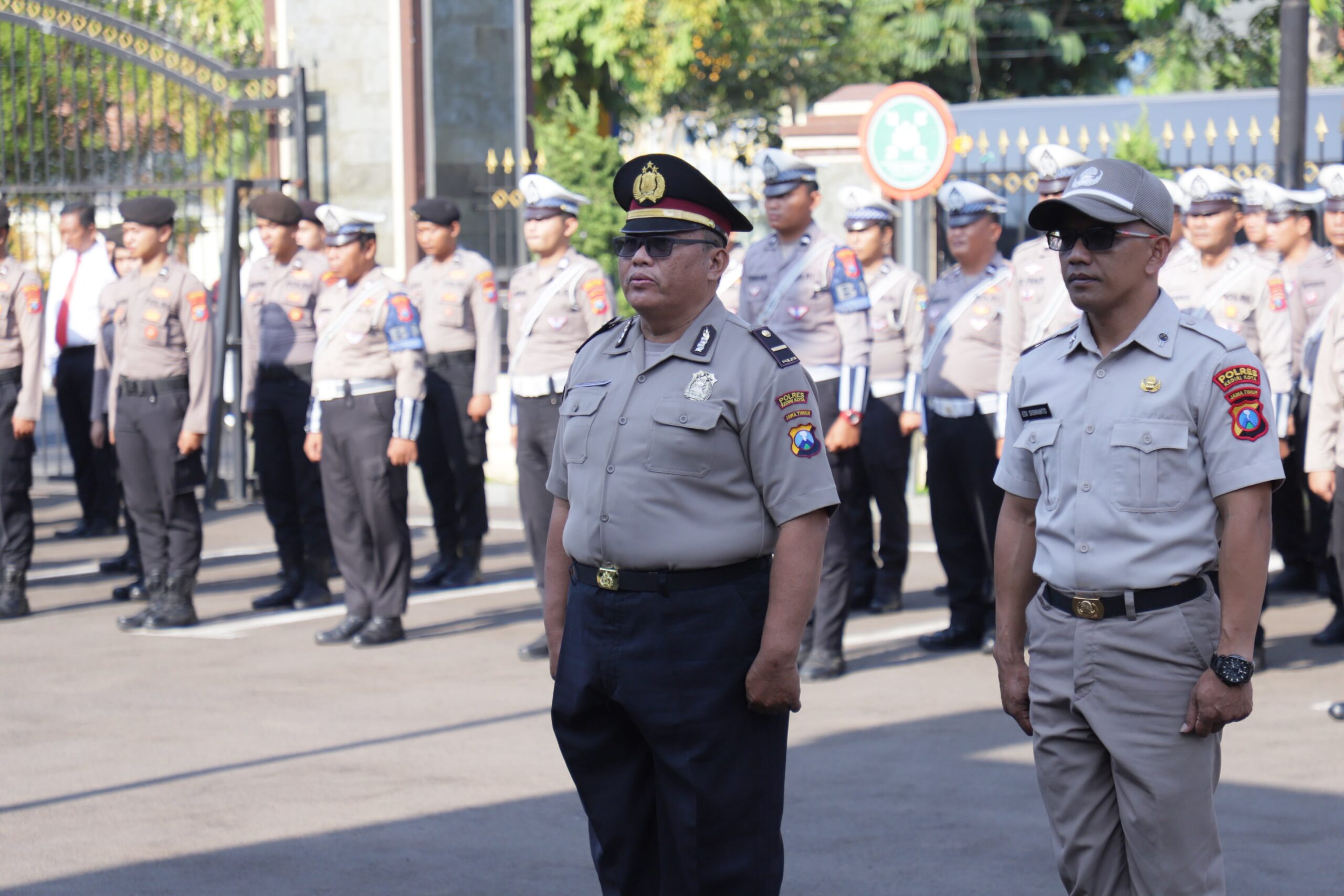 Kenaikan Pangkat Jadi Momentum Tingkatkan Pengabdian, Kapolres Kediri Kota Tekankan Profesionalisme dan Keteladanan