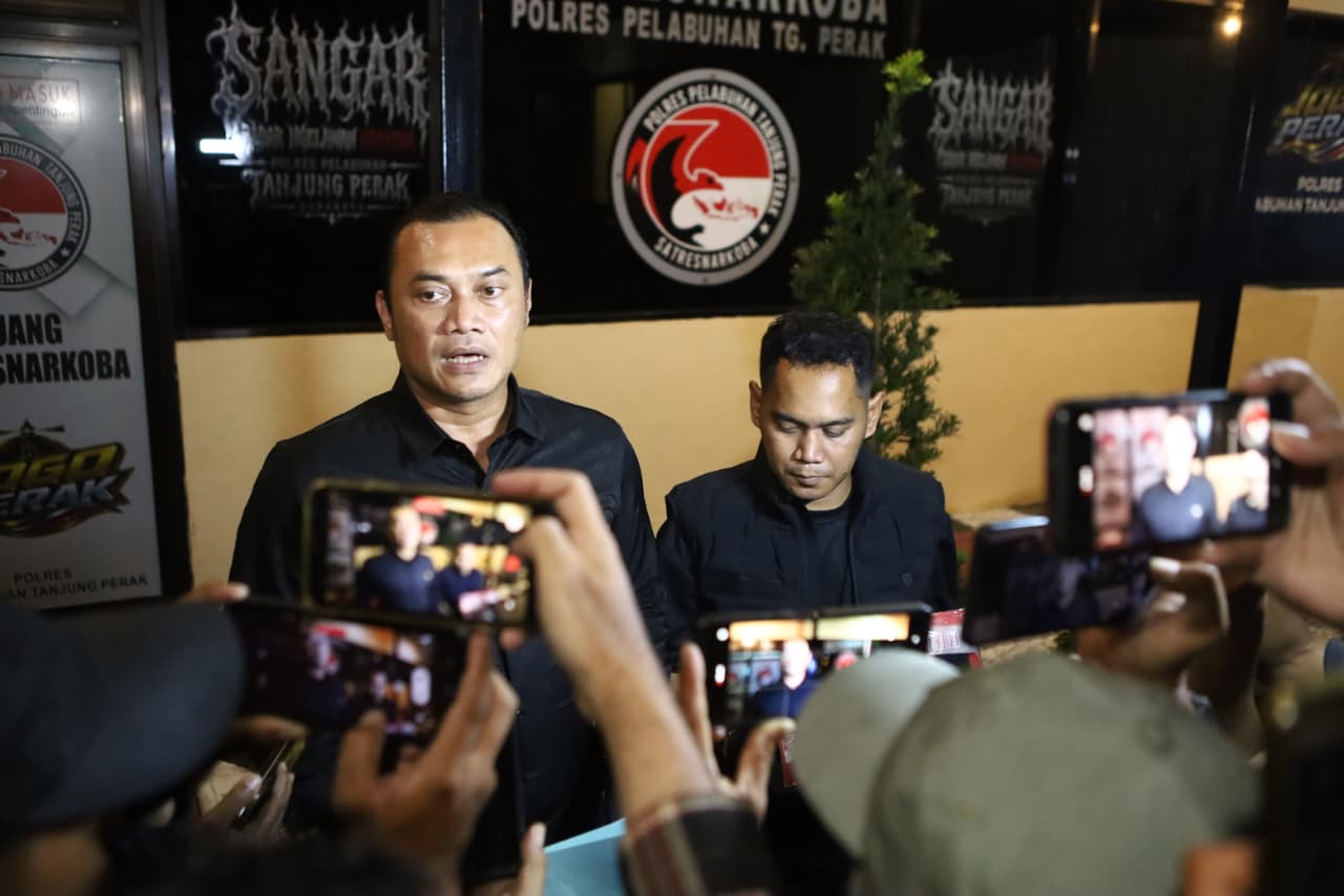 Polres Pelabuhan Tanjung Perak Gagalkan Peredaran Sabu Jaringan Lintas Daerah