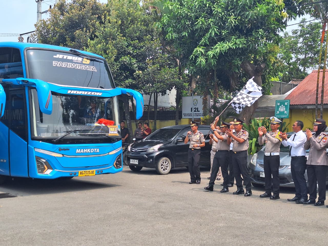 Kapolres Kediri Berangkatkan Ratusan Aktivis ke Apel Kebangsaan Jatim, Tekankan Persatuan